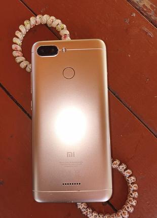 Xiaomi redmi 6 3/64 gb gold 2