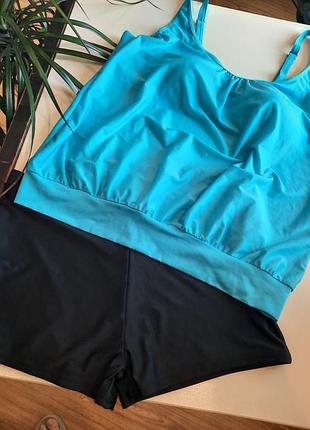 Купальник танкіні комплект розмір 2xl/3xl