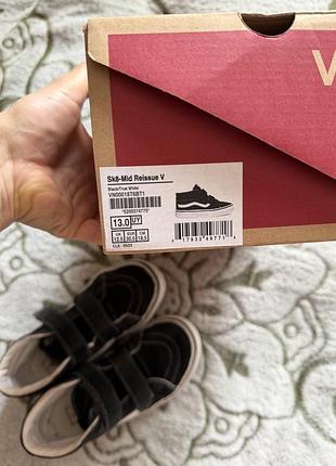 Високі кеди vans 4