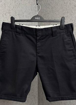 Чорні шорти від бренду dickies