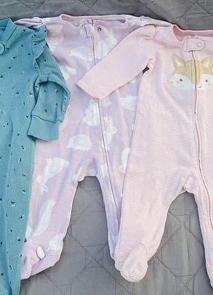 Продам лот із 3 чоловічків carter's для дівчинки