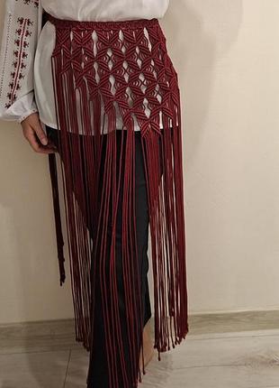 Припинда до вишиванки (етно-спідниця)