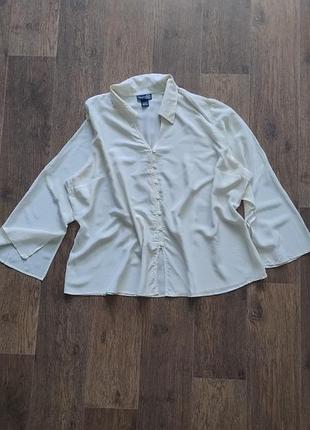 Стильная шелковая блуза venezia jeans clothing co.