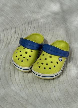 Дитячі босоніжки (сабо) аквашузи crocs (c5 22-22,5 розмір)