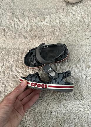 Оригінальні гумові босоніжки crocs