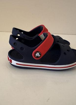 Босоніжки сандалії крокси  crocs c8 crocband.