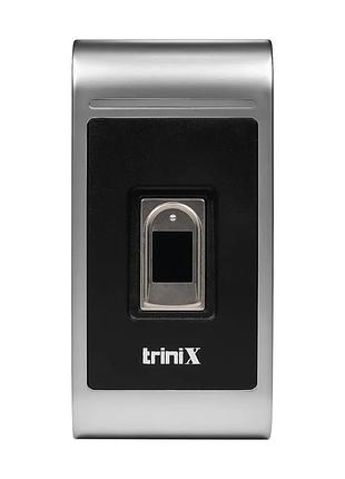 Біометричний антивандальний термінал trinix trr-1102efi зі зчитувачем відбитків пальців і карт em-marine (72-00003)