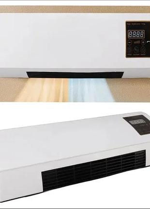 Настенный мобильный кондиционер с обогревателем и пультом wall air cooler 2000 вт охлаждения и обогревов для дома офиса дачи