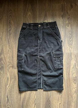 Карго міді спідниця dickies x urban outfitters дуже рідкісна  carhartt stussy карго юбка