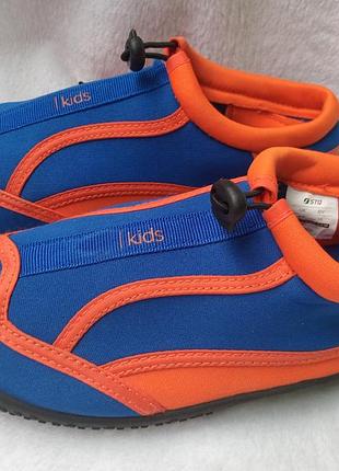 Аквашузы sto kids,коралловые тапочки, обувь для моря и бассейна,36 р
