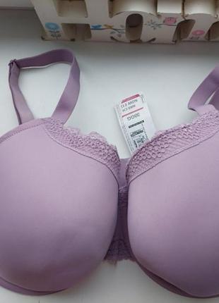 Бюстгальтер 85 g ; 38 gg marks & spencer "fabulous" з гладкими формованими чашками на кісточках і тонким поролоном