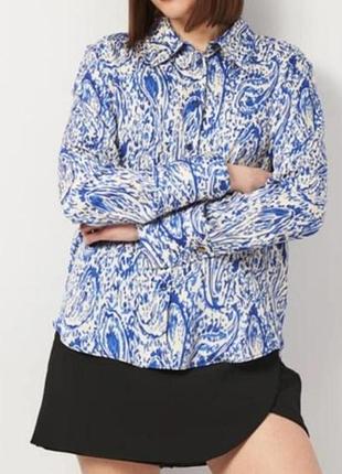 Атласна блузка zara