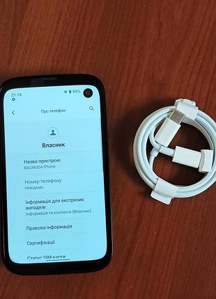 Компактный смартфон balmudaphone 4.9" 6/128gb 1sim 5g 2500 mah как новый 3