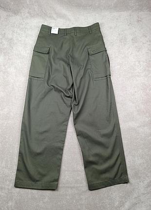 Чоловічі широкі карго-штани nike life cargo pant green