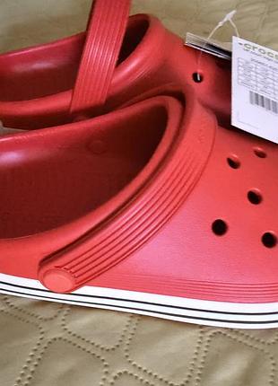 Crocs crocband clog нові помаранчеві