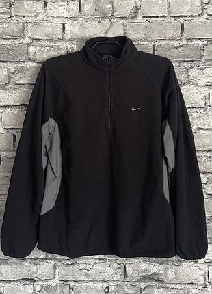 Винтажная флисовая кофта nike nocta jordan polar nrg флиска зип zip толстовка adidas vintage rare fleece hoodie худи на замке полар зипка puma drake