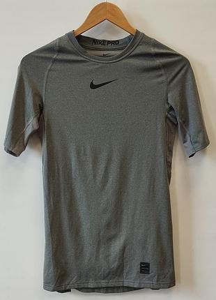 Мужская спортивная компрессионная футболка nike pro dri-fit (размер m)