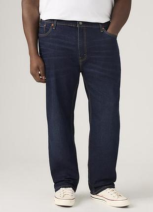 Мужские джинсы levi's 541 athletic taper big &amp; tall 187570081 - большие размеры, насыщенный синий цвет. оригинал.