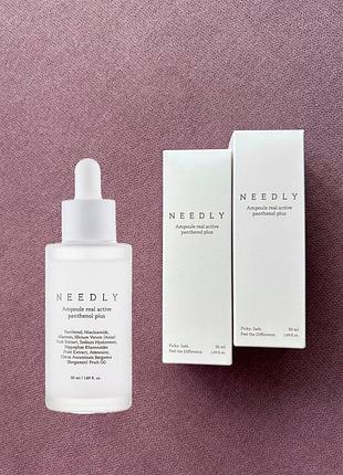 Needly ampoule real active panthenol plus 50 ml відновлювальна ампульна сироватка з пантенолом