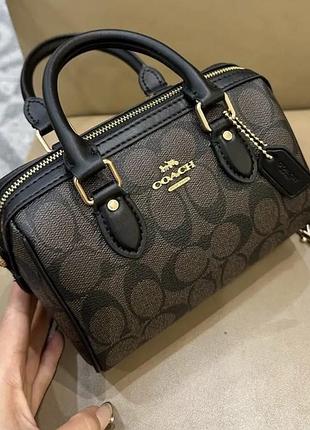 Coach mini rowan ( повний комплект, люкс якість)