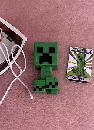 Іграшка kinder joy minecraft / кіндер джой майнкрафт - кріпер, creeper