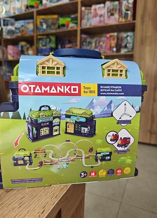 Игровой набор otamanko храбрый паровозик трюковая железная дорога 175 деталей