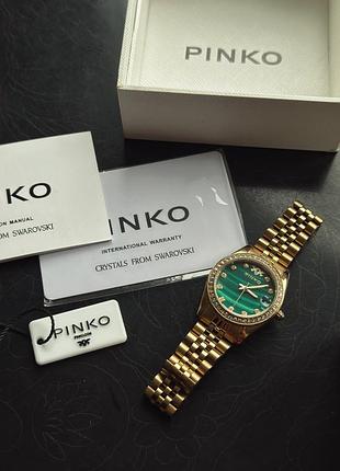 Годинник pinko з зеленим циферблатом