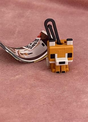 Іграшка kinder joy minecraft / кіндер джой майнкрафт - лисичка, fox, лисиця