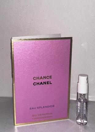 ❤️chanel chance eau splendide, пробник, оригинал