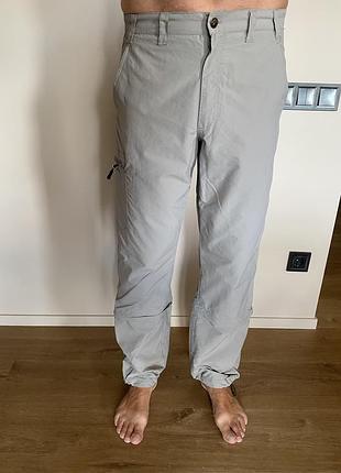 Чоловічі трекінгові туристичні штани-трансформери crivit outdoor – розмір 52 (l/xl)
