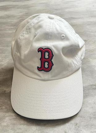 Кепка ’47 boston red sox mlb біла | оригінал | унісекс