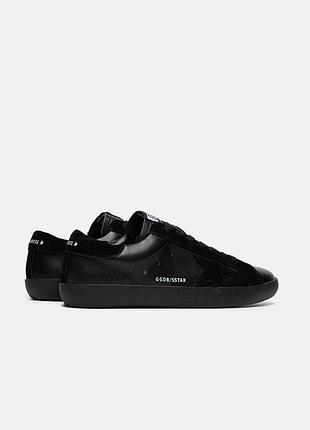 Кеди golden goose black