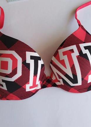 Victoria's secret pink, модель wear everywhere push-up bra .