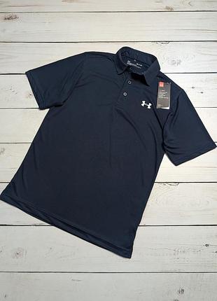 Мужская легкая спортивная футболка поло under armour андер армор оригинал