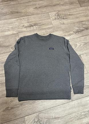 Світшот patagonia p-6 label uprisal sweatshirt grey
