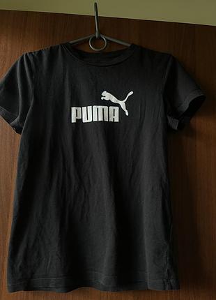 Футболка puma чорна s