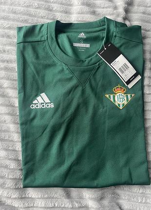 Футболка adidas real betis зелена