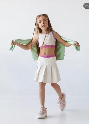 Комплект  костюм топ і спідниця little lovelies