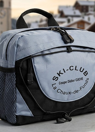 Функциональная спортивная сумка ski-club. тип: поясная сумка (бананка) или небольшой органайзер с ручкой для переноски.