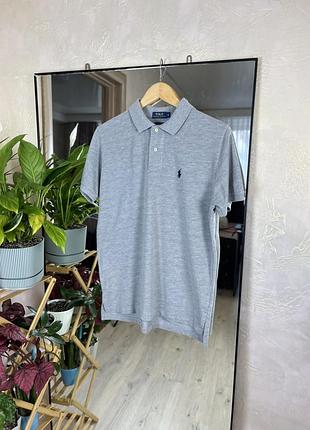 Преміальне бавовняне поло polo ralph lauren custom fit. оригінал⁠