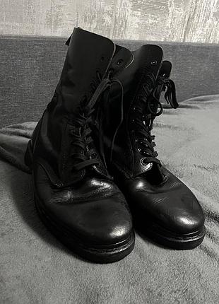 Ботинки dr. martens 1460 берцы черные 46 7
