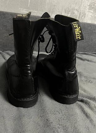 Ботинки dr. martens 1460 берцы черные 46 6
