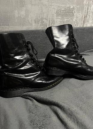Ботинки dr. martens 1460 берцы черные 46 3
