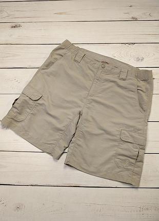 Мужские винтажные нейлоновые шорты карго the north face nylon cargo shorts оригинал бежевые шорты tnf тн размер l л