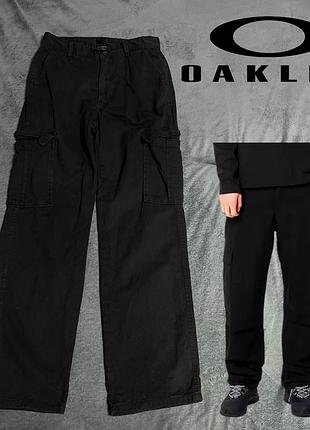 Брюки карго oakley черные m