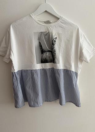 Футболка жіноча oversize, розмір xs/s