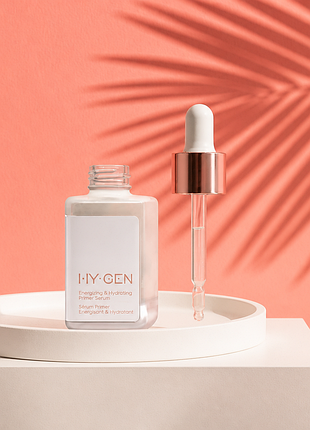 Hy-gen primer serum
energizing & hydrating primer serum праймер