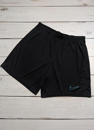 Чоловічі чорні легкі спортивні шорти nike dri fit training shorts оригінал тренувальні шорти найк драй фіт