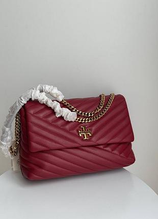 Сумка kira chevron convertible shoulder bag від бренду tory burch оригінал♥️