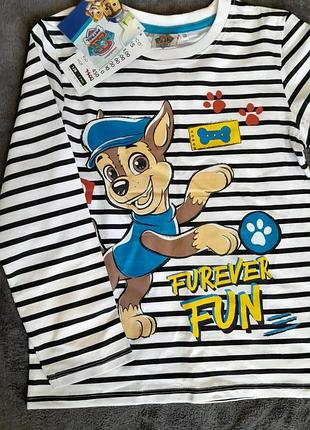 Новий лонгслів pepco kids щенячий патруль розмір 128 (7-8 років) кофта гонщик paw patrol 
пр купівлі 2 одиниць зі сторінки продавця - подарунок